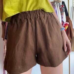 Shelter Linen Eva Short